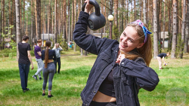 Спартыўныя баталіі і песні ля вогнішча. Расказваем, як прайшоў I студэнцкі турзлёт ГрДМУ