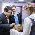 Discussion of cooperation prospects and communication with students: Ambassador Extraordinary and Plenipotentiary of India to the Republic of Belarus visited the Grodno State Medical University