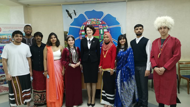 International Students took part in Reception Day