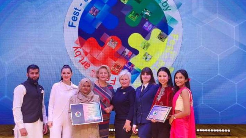 Award ceremony of participants of the Republican festival F-ART.by