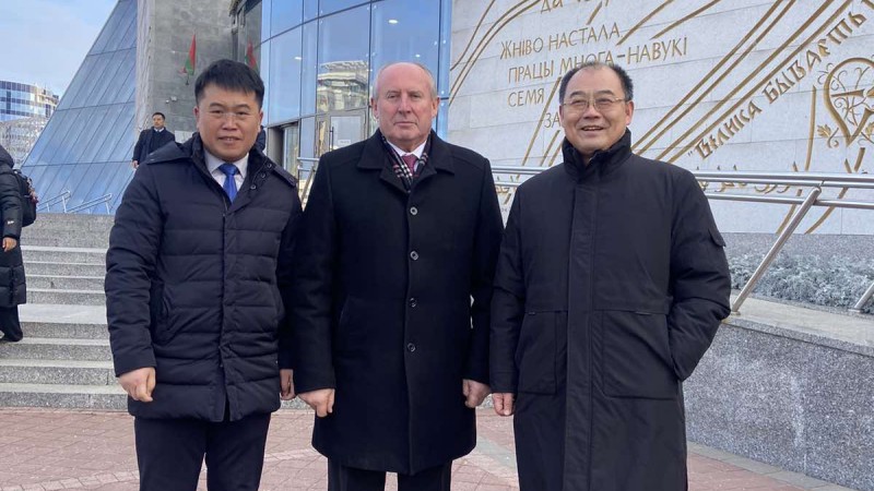 People's Republic of China representative delegation is visiting Belarus