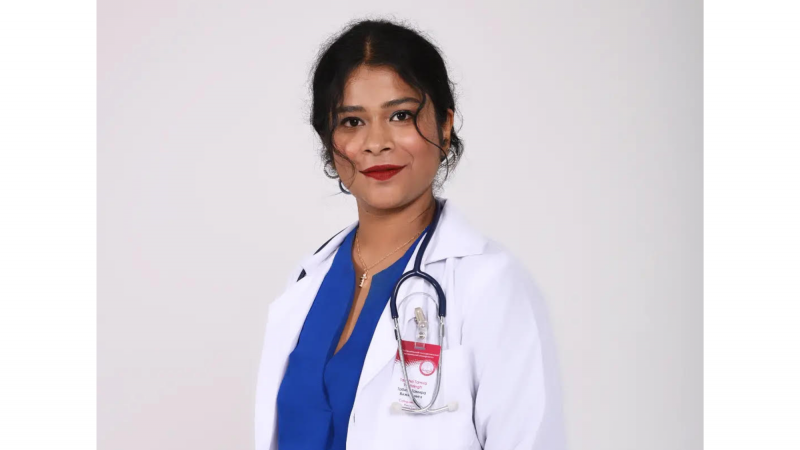 Graduates 2024. Vijitsingh Tabitha: “I fell in love with Belarus very much, and I will miss my native Grodno State Medical University!”