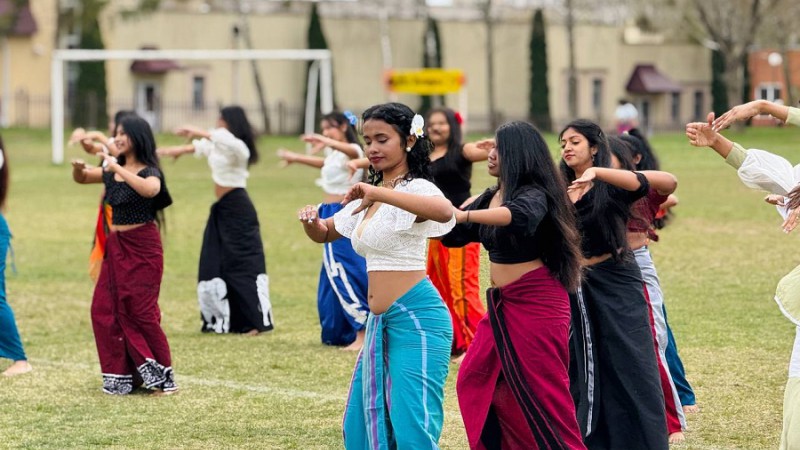 The celebration of the Sri Lankan New Year