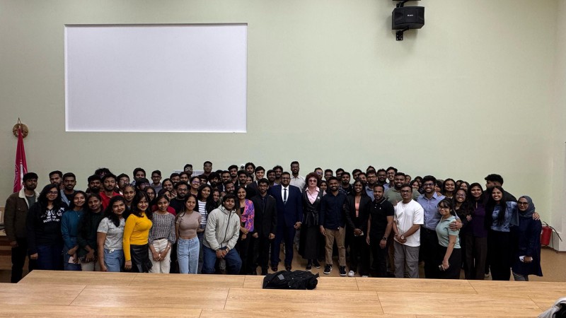 Election meetings were held at the Medical Faculty for International Students