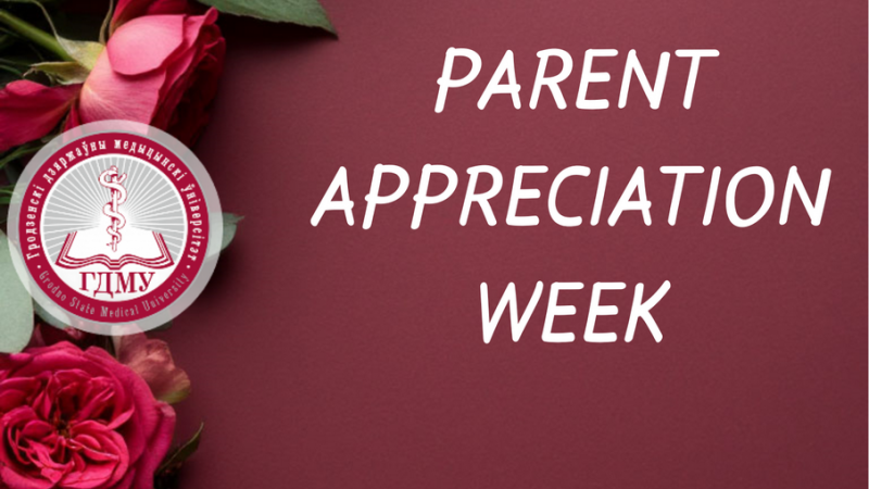 Letters of Appreciation were sent to the Parents