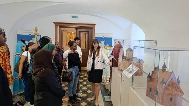 Acquaintance of foreign students of GrSMU with the heritage of the Belarusian Orthodox Church