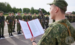 Торжественная церемония военной присяги-2022