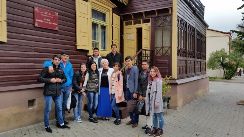 Посещение студентов 1 курса музея М. Богдановича