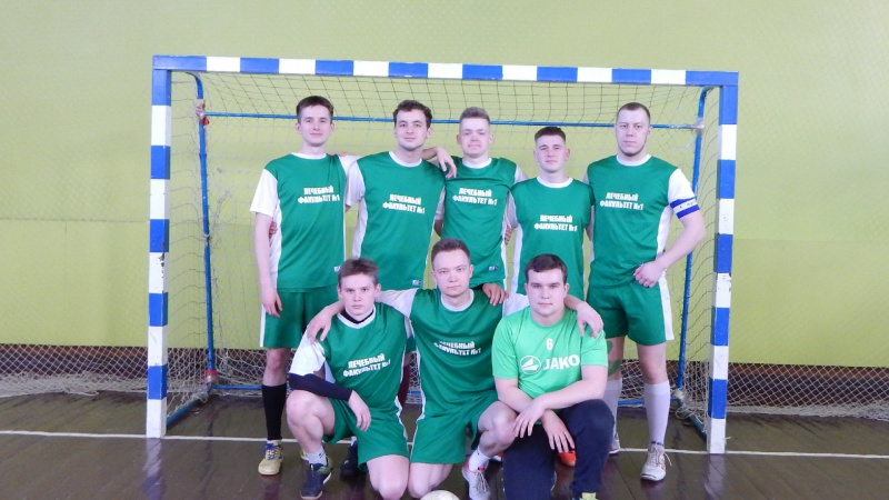 Команда 1 Лечебного факультета - победитель