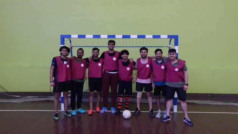 Бронзовые призеры первенства по мини-футболу (студенты общежития №2)