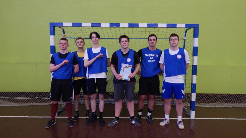 Серебряные призеры первенства по мини-футболу