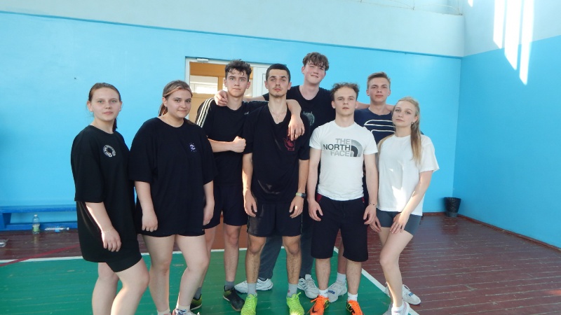 Команда общежития №6 3 место