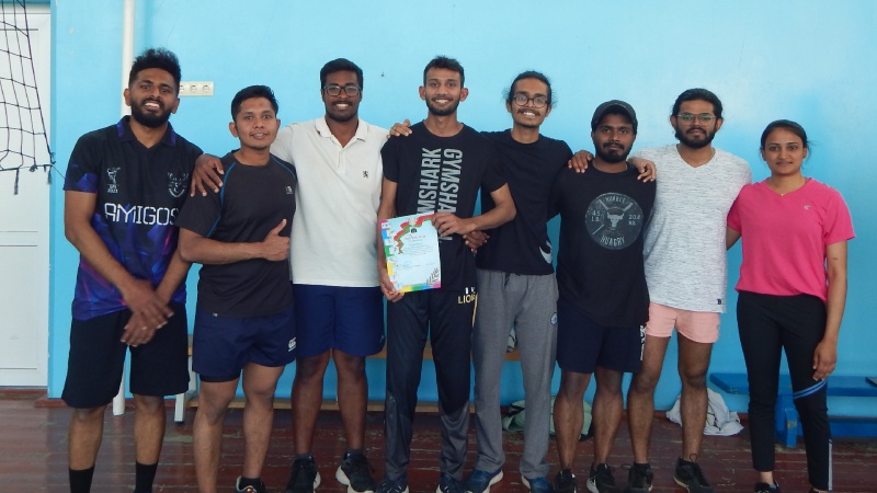 Команда общежития №4 ФИУ - 2 место