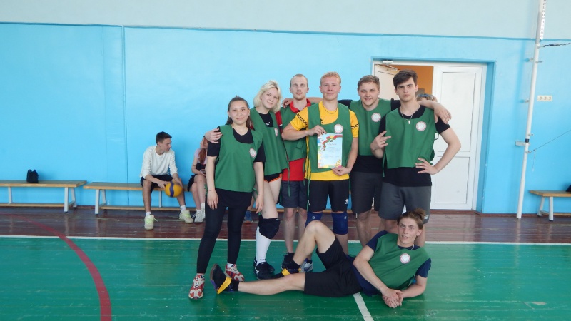 Команда общежития №5 победитель