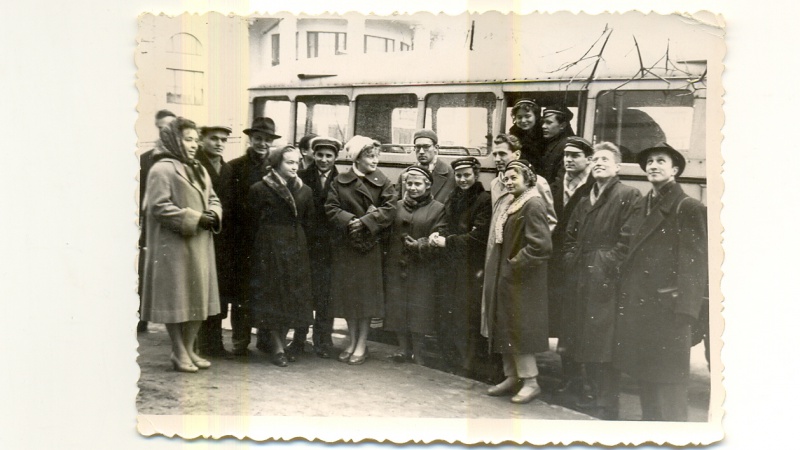 1961 год. Встреча студенческого научного общества с Литовским СНО