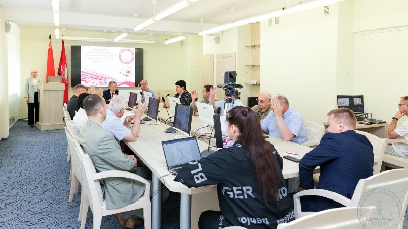Заседание приемной комиссии по зачислению абитуриентов, поступающих на условиях целевой подготовки в ГрГМУ