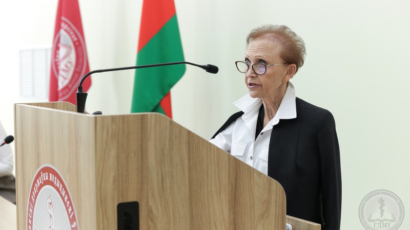 Открытая лекция Пироговой Л.А. в рамках празднования 65-летего юбилея ГрГМУ