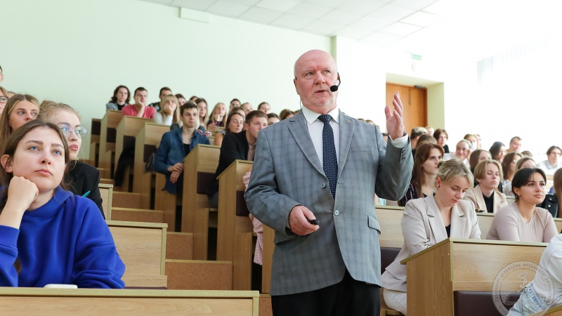 Открытая лекция Цыркунова В.М. в рамках празднования 65-летнего юбилея ГрГМУ