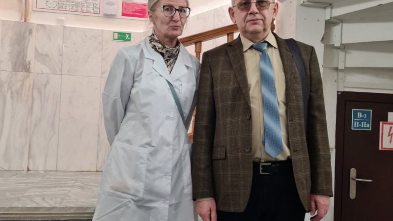 Заведующий кафедрой нормальной физиологии профессор Зинчук В.В. и доцент кафедры нормальной анатомии Казанского государственного медицинского университета Курманаевская Т.Н.