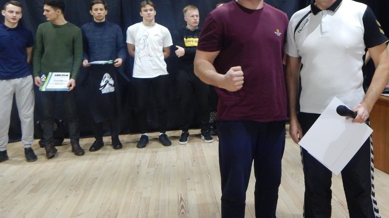 Бронзовый призер турнира ТИТАН в весовой категории свыше 85 кг Малишевский Бронислав (команда ГрГМУ)