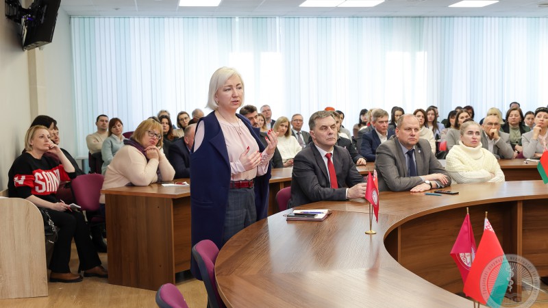 Единый день информирования с председателем РОО «Белая Русь» и Белорусской партии «Белая Русь» Олегом Александровичем Романовым