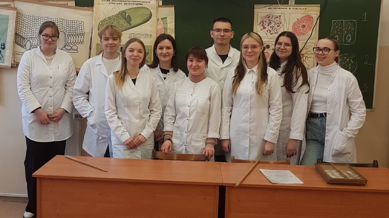 Воспитательное мероприятие на тему «День родного языка». 2 группа 1 курса медико-диагностического факультета. Преподаватель Лис Р. Е.