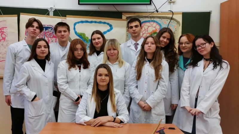 Информационный час на тему «25 февраля 2024 года – единый день голосования». 9 группа 2 курса педиатрического факультета. Преподаватель Заерко А. В.