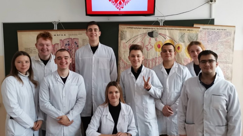 Информационный час на тему «Всемирный день борьбы со СПИДом». 15 группа 2 курса лечебного факультета. Преподаватель Заерко А. В.