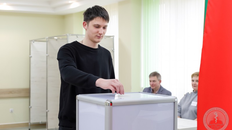 Досрочное голосование на участках в ГрГМУ