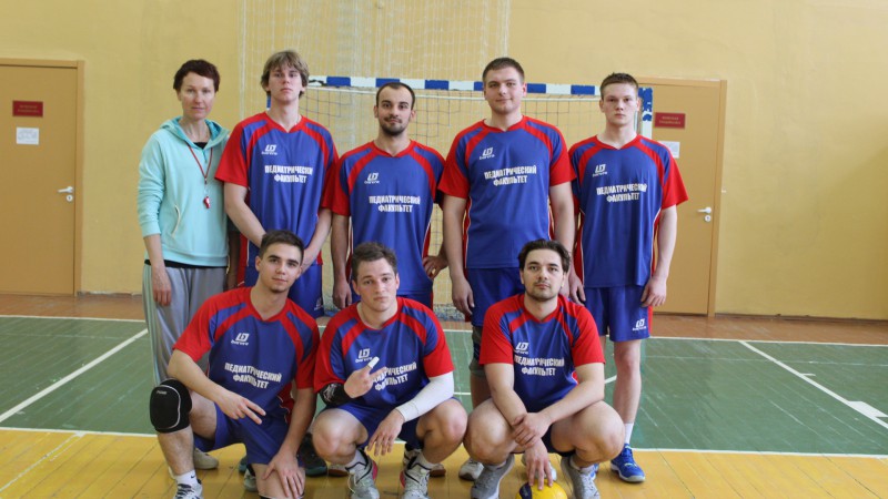 Бронзовые призёры педиатрического факультета