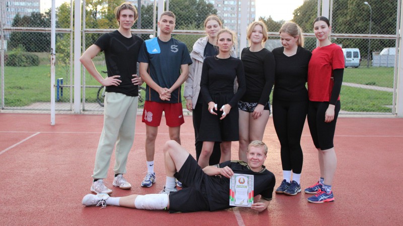 ПОБЕДИТЕЛЬ матчевой встречи по волейболу общетие №4