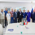 Руководство Гродненского медуниверситета принимает участие в мероприятиях в рамках IX Форума регионов Беларуси и России