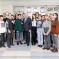 Гродненский медуниверситет посетили школьники из гимназии Лунинца