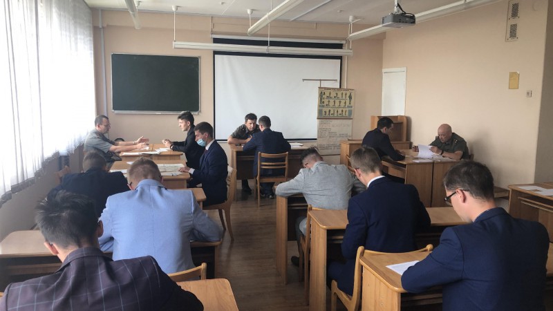 Итоговая аттестация студентов на военной кафедре