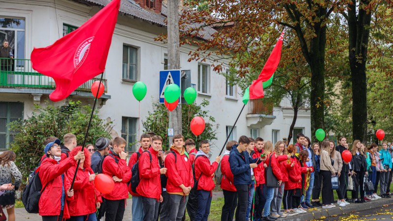 ГрГМУ принял участие в праздничных мероприятиях, посвященных Дню народного единства