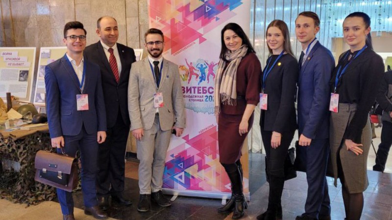 Делегация ГрГМУ приняла участие в республиканском празднике «Витебск – Молодежная столица Республики Беларусь-2022»
