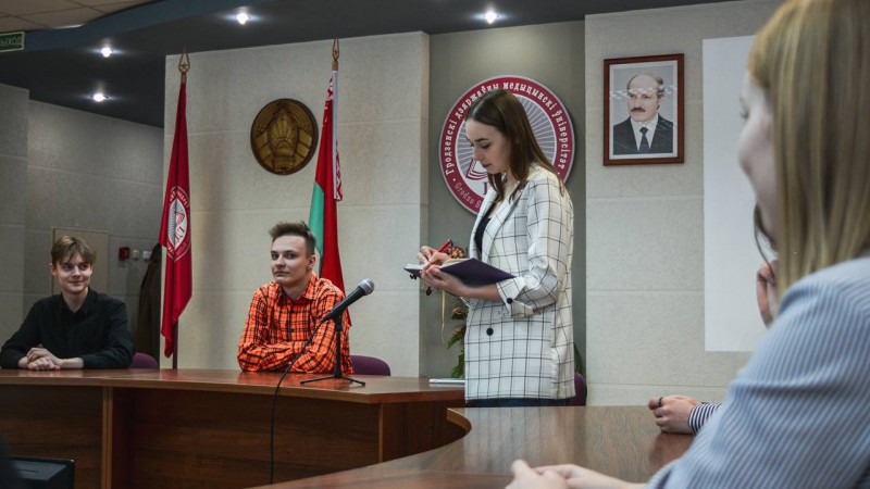 Встреча с  активом студенческого самоуправления ВУЗа