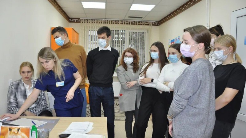 Студенты педиатрического факультета посетили ОРЦРВ «Лучик»