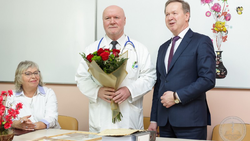 Поздравляем с юбилеем Цыркунова Владимира Максимовича!