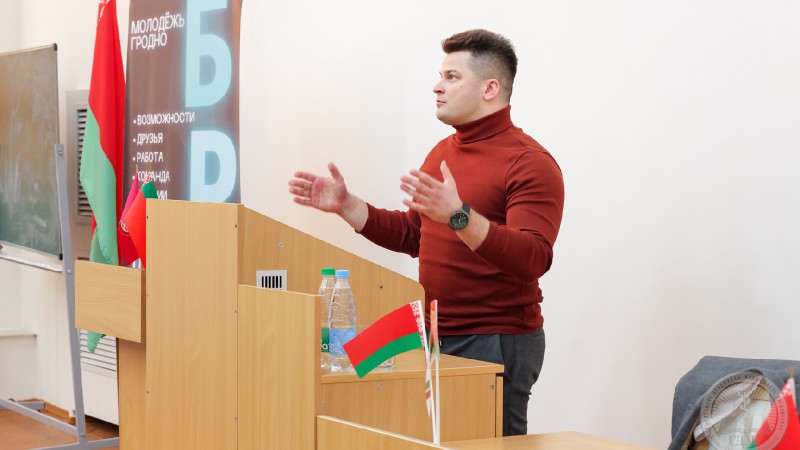 «ЗАчетный разговор» в ГрГМУ: очередная встреча со студентами в рамках информационно-просветительского проекта