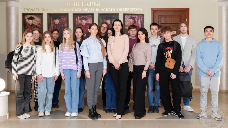 Профориентационное мероприятие с абитуриентами г.Лунинец