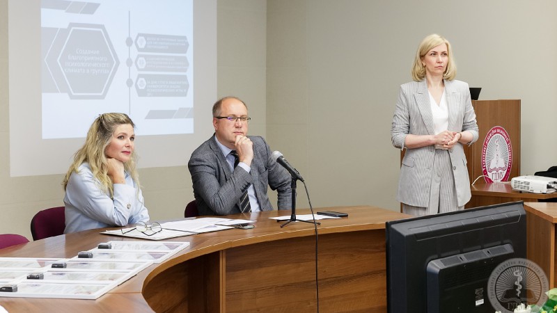 В ГрГМУ состоялось итоговое заседание методического объединения кураторов учебных групп