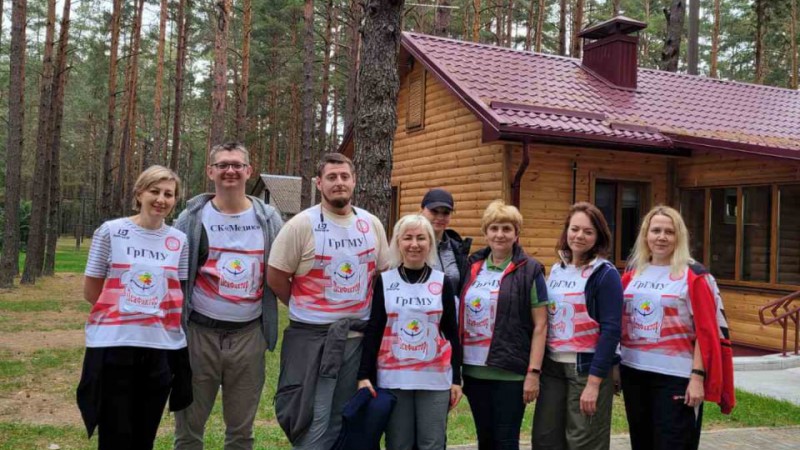 Туристический слёт работников ГрГМУ