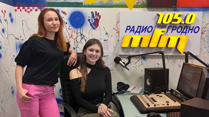 Студентка ГрГМУ приняла участие в радиоэфире