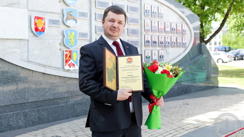 Дмитрий Федорович Хворик награжден премией «Человек года Гродненщины»!