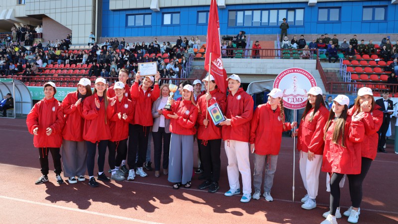 Команда Гродненского медуниверситета заняла II место в VII Республиканском гражданско-патриотическом марафоне «Вместе – за сильную и процветающую Беларусь!»