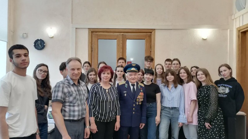 Встреча с ветераном вооруженных сил Республики Беларусь А. И. Федоришиным