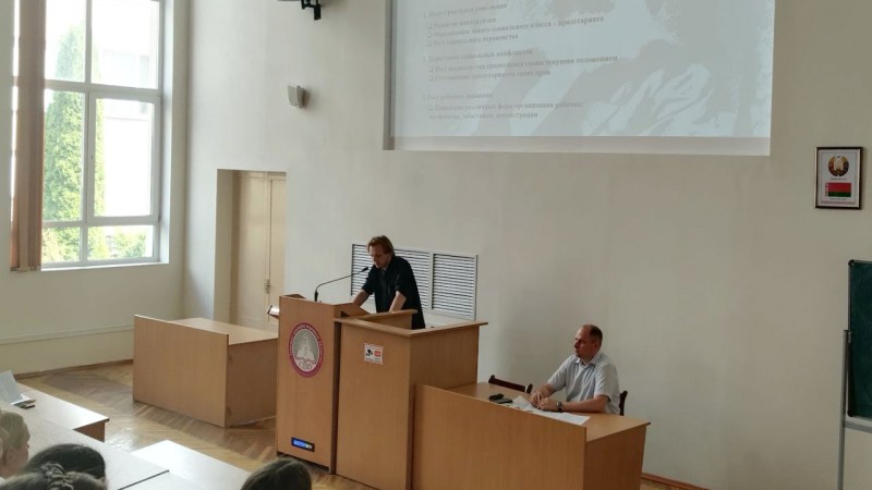 В ГрГМУ прошла итоговая студенческая конференция по истории белорусской государственности