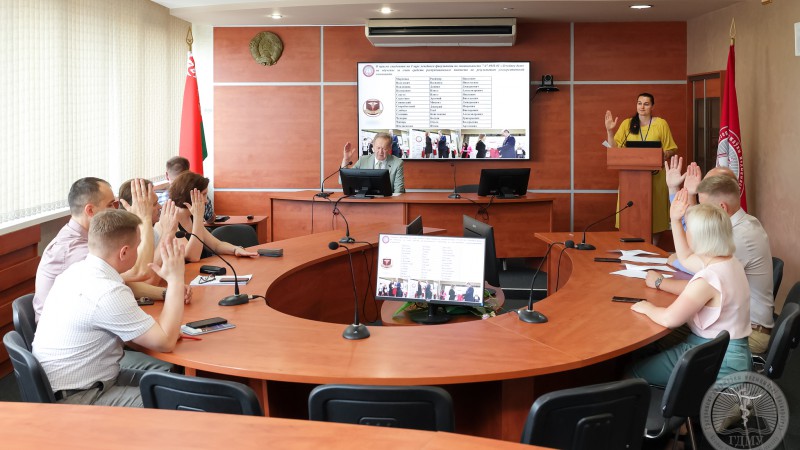 В ГрГМУ прошло зачисление абитуриентов-победителей университетской олимпиады