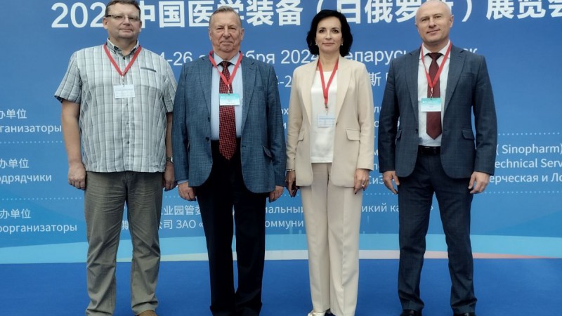 Делегация ГрГМУ принимает участие в проведении первой в Республике Беларусь выставки китайского медицинского оборудования